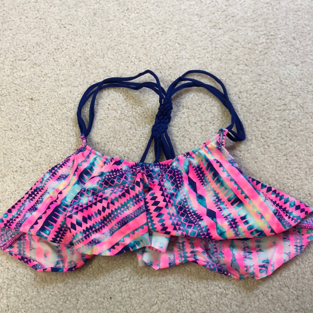 Women’s PINK bathing suit.